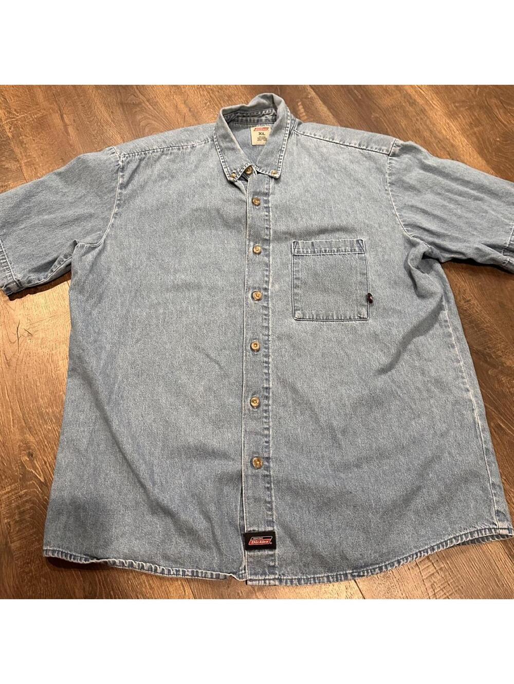 Dickies Men's Blue Shirt